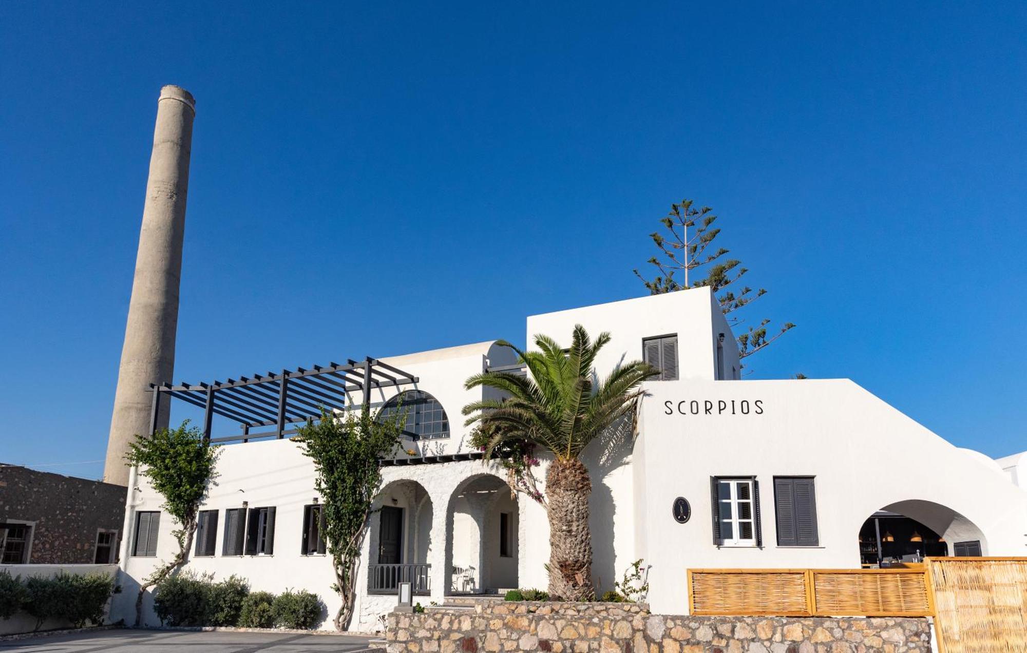 Scorpios Beach Monólithos Eksteriør bilde